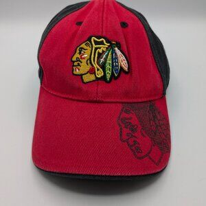 NHL Chicago Blackhawks Black & Red Child's Hat Fan Favorite